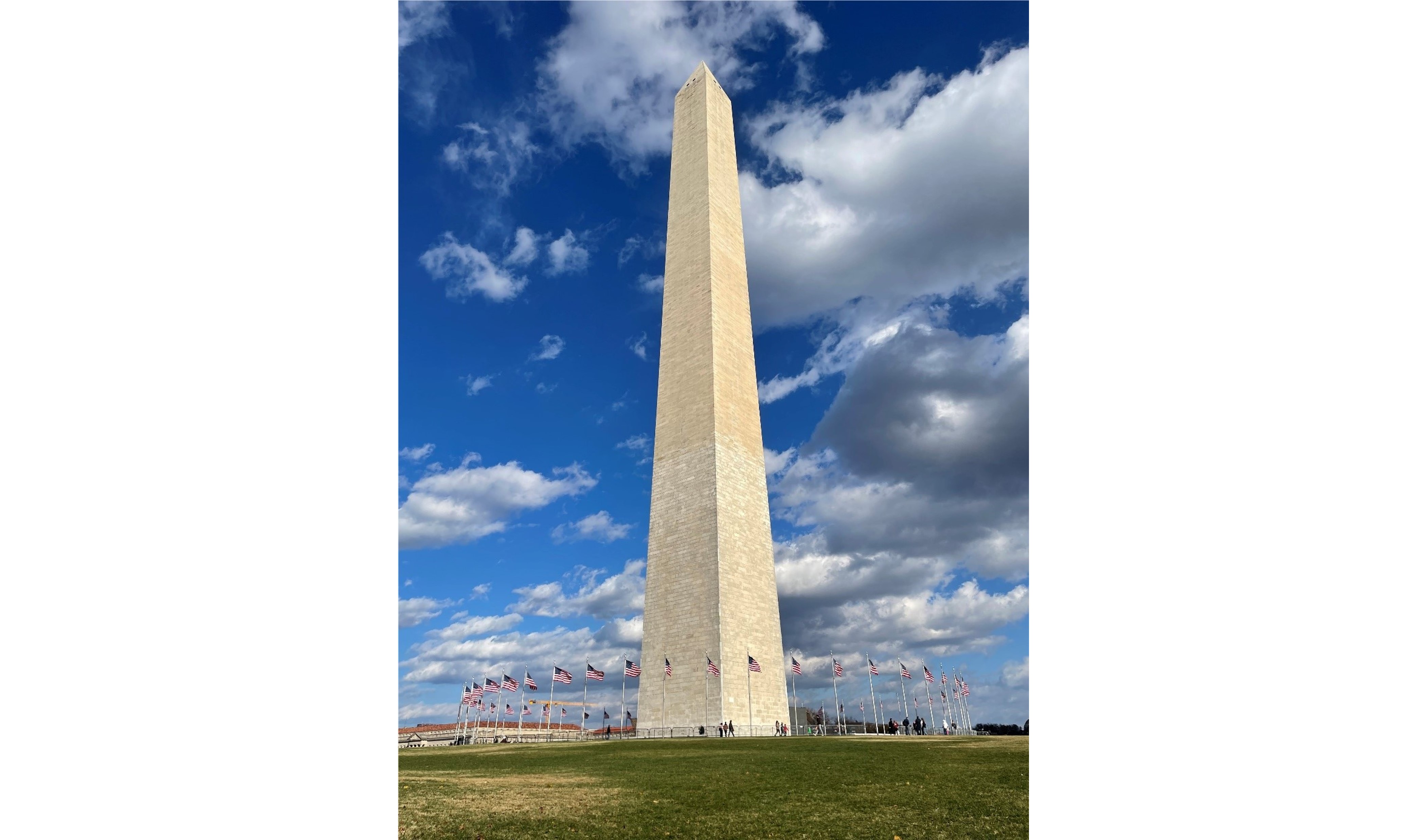 Washington Monument ist eines der Wahrzeichen der Stadt