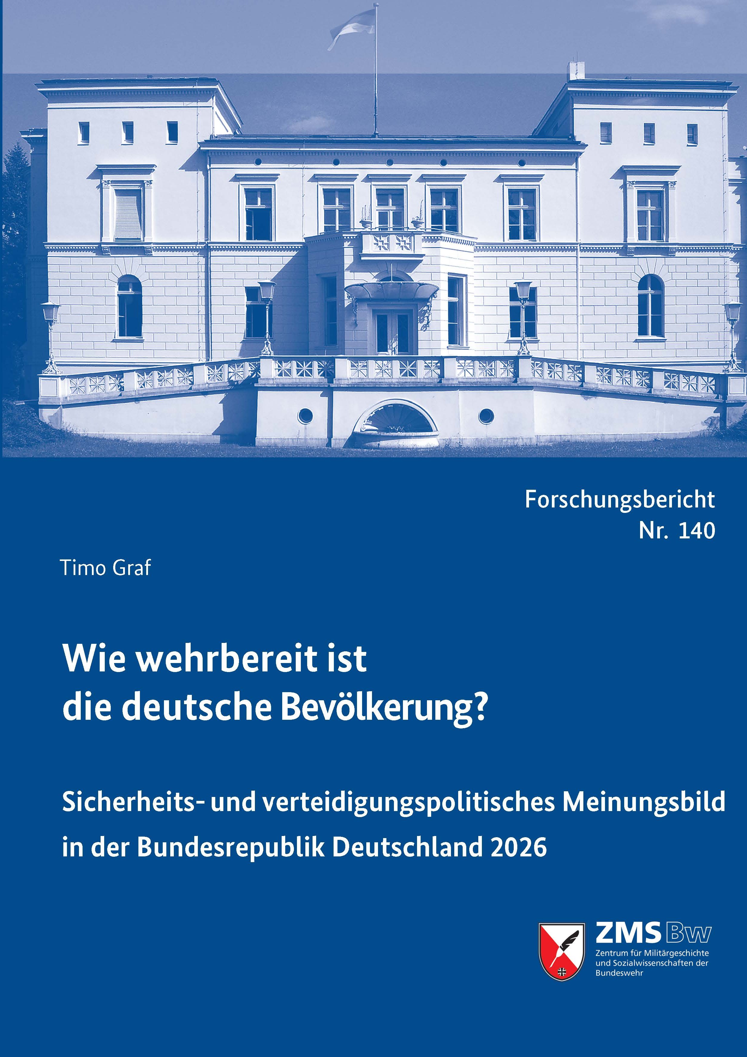 Cover des Forschungsberichts 140 mit einer Abbildung der Villa Ingenheim in Potsdam