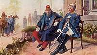 Bismarck und Napoleon der Dritte