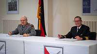 Unterzeichnung der Kooperationsvereinbarung des ZMSBw mit dem Einsatzführungskommando der Bundeswehr