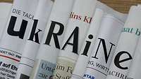 Zeitungen und Ukraine