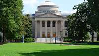 Die Louis Round Wilson Bibliothek der University of North Carolina at Chapel Hill
