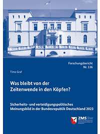 Illustrative Umschlagabbildung mit Titel der Studie und der Villa Ingenheim, Dienstsitz des ZMSBw, im Hintergrund