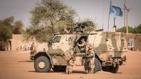 Patrouille in Mali