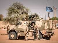 Patrouille in Mali