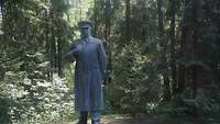 Skulptur im Wald