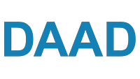 DAAD in vier blauen Großbuchstaben